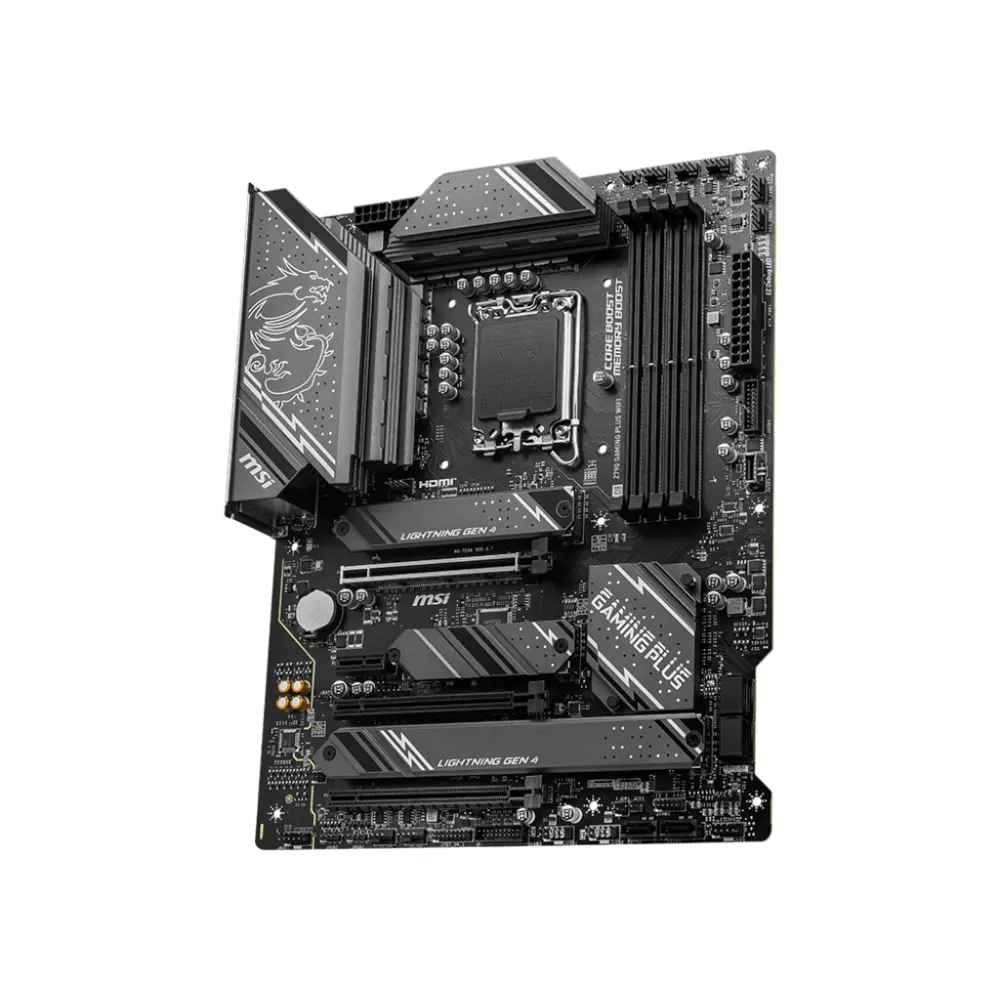 MSI Z790 Gaming Plus WIFI DDR5 Motherboard For Intel 12th | 13th | 14th Gen view 4